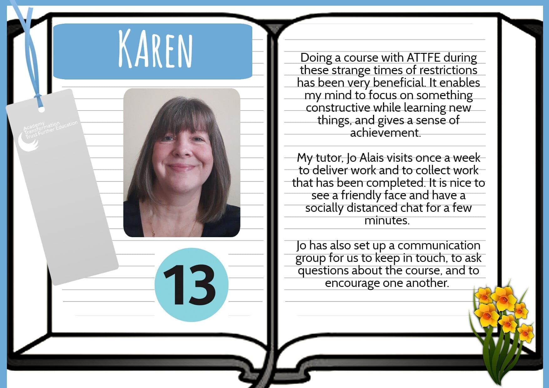 Learner Journey - Karen