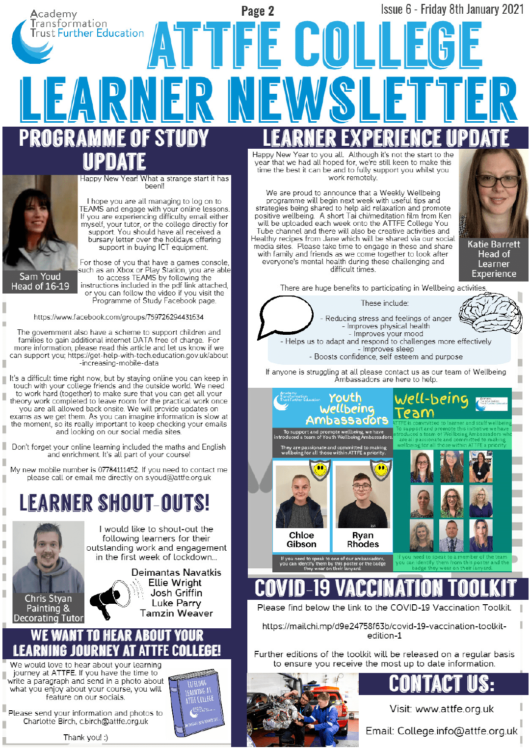 Learner Newsletter Issue 6 080121 2