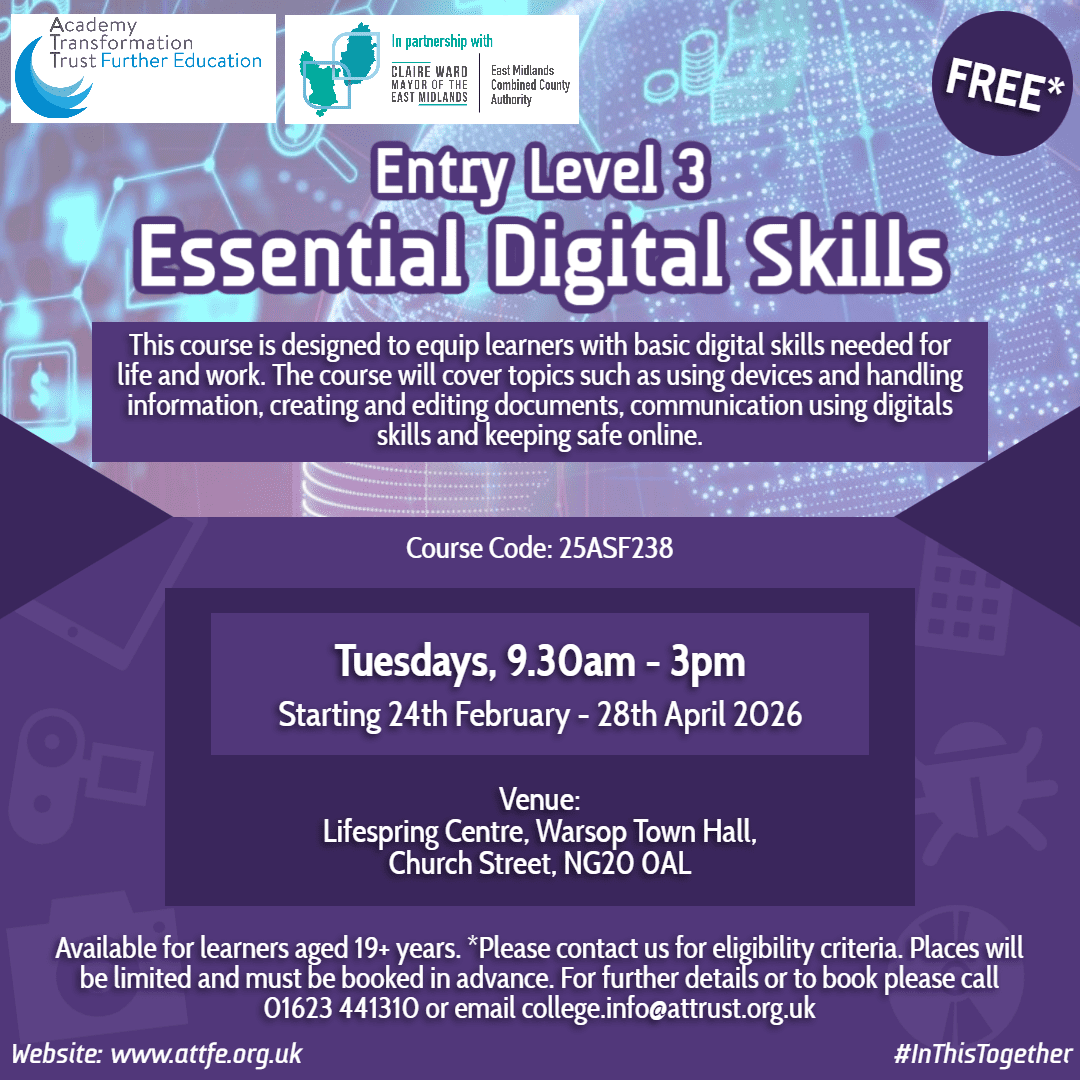 E3 Essential Digital Skills 21012026 Square PixTeller